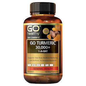 Go Healthy Turmeric 30,000+ 1-A-Day (30 Vcaps)