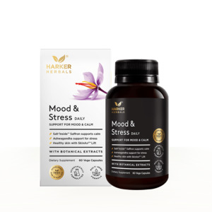 Harker Herbals Mood & Stress Daily 60 Vege Capsules