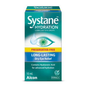 Systane: Systane Hydration Multi Dose Preservative Free Lubricant Eye Drops 10ml