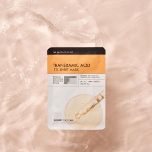 Up To 50 Off: Derma Factory Tranexamic Acid 1% Sheet Mask (Melasma Mask) 1 Sheet