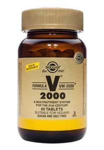 Solgar VM2000 Multi-Nutrient 60 Tablets