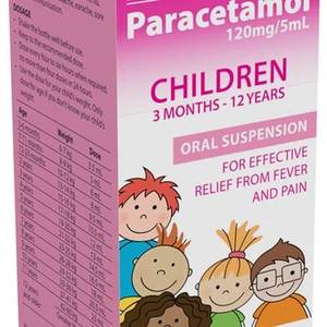 PARACETAMOL SUSP 120MG/5ML 200ML ETHICS