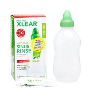 Sinus Care Rinse Bottle With Solution Bottle W 6 Solution Packets