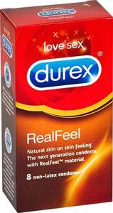 Durex: Durex Condom Real Feel 8 (Latex Free)