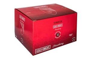 Gold Knight Strawberry 56Mm Condoms 144 Bulk