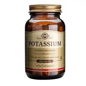 Solgar Potassium 100 Tabs