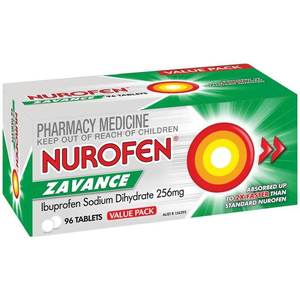 Nurofen Zavance Tabs 96