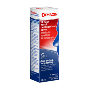 Respiratory Allergies: Demazin Decongesant Nasal Spray 20ml