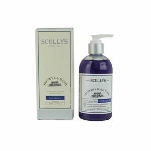 Scullys: Scullys Lav Shower & Bath Wash 300Ml