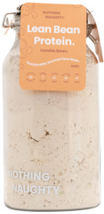 Weight Loss: Nothing Naughty Lean Bean Protein Vanilla Bean 500gm