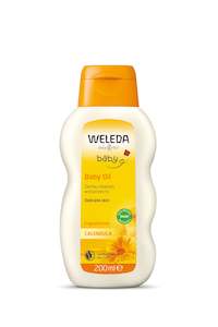 WELEDA Calendula Baby Oil Fragrance Free 200ml