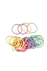 Mita: MITA HE4425CD Snag Free Elastics Assorted Colours (Pack of 36)