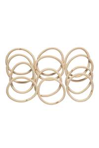 Mita: MITA HE4424BD Snag Free Elastics Thick Blonde (Pack of 12)