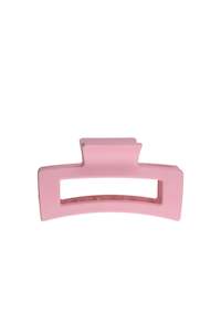 Mita: MITA CD4763CD Matt Dusty Pink Rectangle Claw Clip