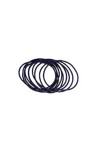 Mita: MITA HE4031NA  Snag Free Elastics Thin Navy (Pack of 28)