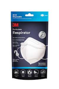 Hygiene: 3M Respirator Mask P2 9123 1 Pack