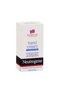 Neutrogena: NEUTROGENA Norwegian Hand Cream Fragrance Free 56g