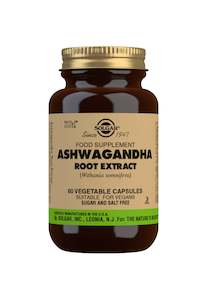 Solgar: SOLGAR Ashwagandha Root Extract 60 Capsules