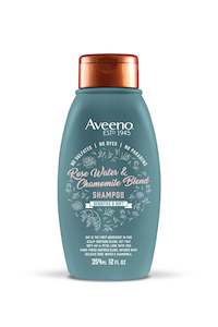 Aveeno: AVEENO Rose Water and Chamomile Blend Shampoo 354ml