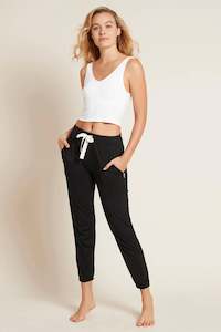 Boody: BOODY Ankle Sleep Pants Black Large