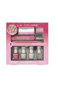 Clearance 1: LA Colors Glam Time Manicure and Gems Set