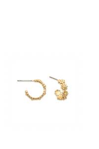 Earrings: EarSense Daisy Chain Hoop Gold