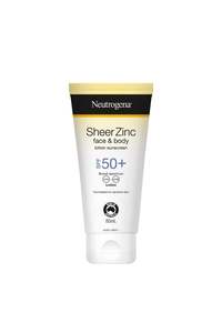 Neutrogena: NEUTROGENA Sheer Zinc Body Lotion SPF50+ 85ml
