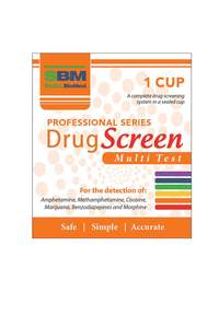 Devices Diagnostic: SBM 6 Drugs Test Integrated Cup