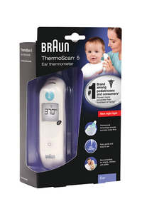 Devices Diagnostic: Braun Thermoscan 5 Ear Thermometer IRT 6030