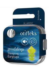 Eye Ear Care: OTIFLEKS Earplugs Good Sleep XLarge