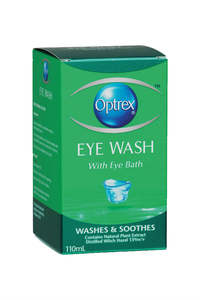 OPTREX Eye Wash with Bath 110ml