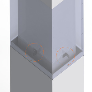 Parts: Pique Flue Extension Spider Brackets