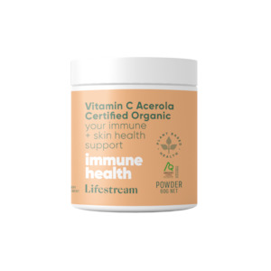 Vitamins & Supplements: Vitamin C Acerola Certified Organic