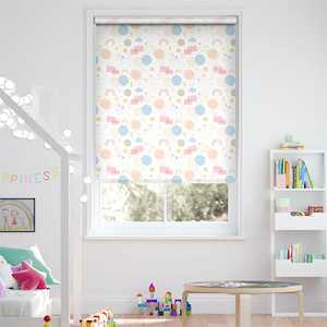 Roller Blinds: Prancing Unicorns Pink Roller Blind