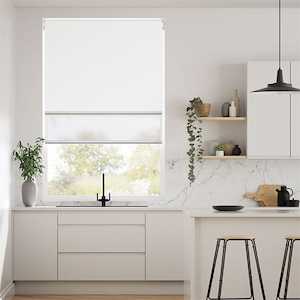 Roller Blinds: Double Roller Chalk