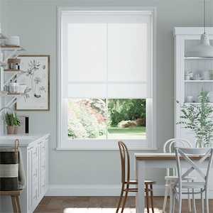Roller Blinds: Aura Simply White Roller Blind