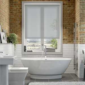 Roller Blinds: Splash Sonny Modern Grey Sunscreen Roller Blind