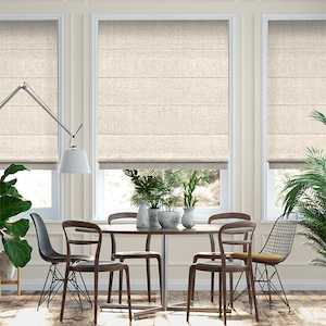 Chalfont Natural Grey Roman Blind