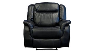 Sofas: Tulip Single Seater Recliner Chair - Black