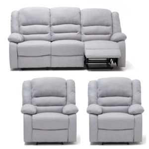 Misty 3 Piece Recliner Lounge Suite