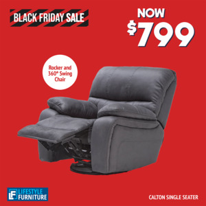 Calton Single-Seater Recliner Sofa