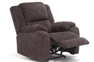 Malmo Single-Seater Fabric Recliner Chair
