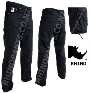 Products: Men's Black Twill Cotton Kevlar Armoured Pants - Lifestyle Imports