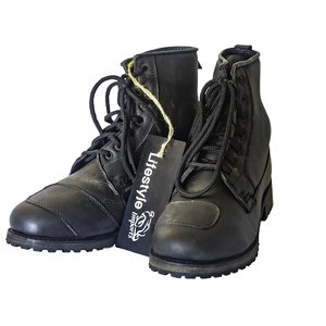 Products: Urban Leather LaceUp Motorcycle Boot - Lifestyle Imports