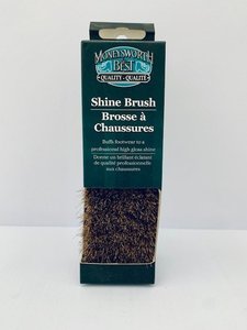 Products: Moneysworth & Best Shoe Shine Brush - Brown - Lifestyle Imports