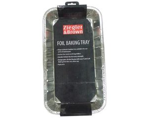 Ziegler & Brown 6pk Foil Baking Tray - Lifestylels