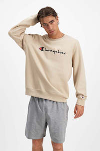 Champion: CHAMPION SCRIPT CREW AY77N EQQ