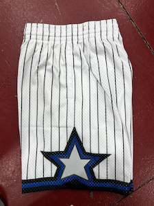 Nba Shorts: MNOM18153 ORLANDO SHORTS WHT