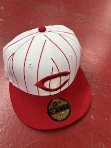 New Era Fitted Caps: 60416284 NE CINCINNATI RED CAP