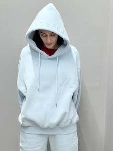 Arby: ARBY N OPAL EMBOSSED  ICE BLUE HOOD
